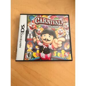 Carnival Games Nintendo DS Complete With Case Manual Tested Working